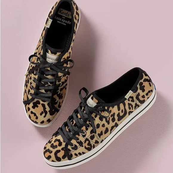 Leopard print Kate spade with keds sneakers - Picture 4 of 7